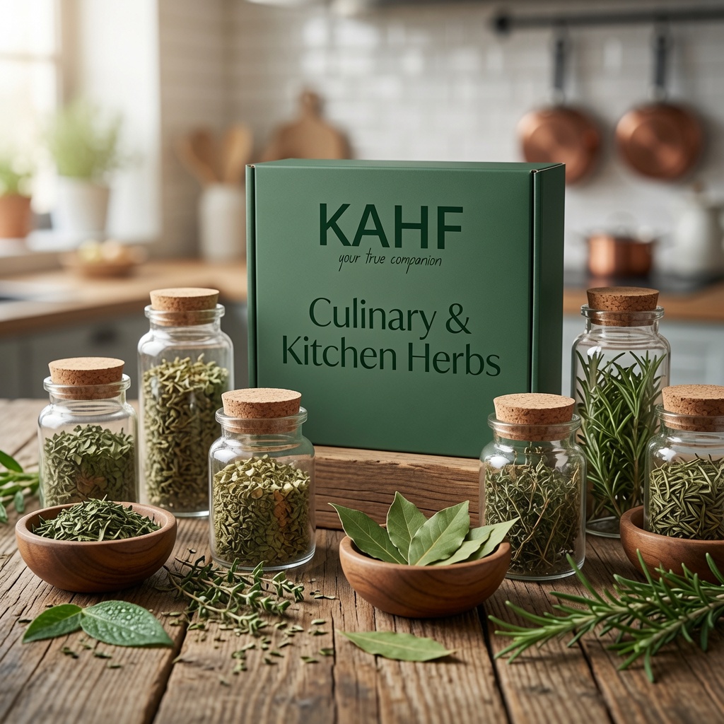 Culinary & Kitchen Herbs text